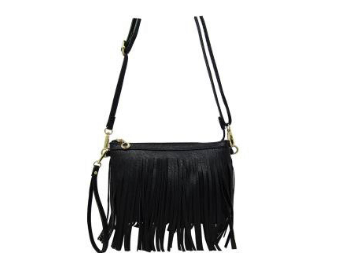 Tassel Crossbody Bag (Removable Straps)